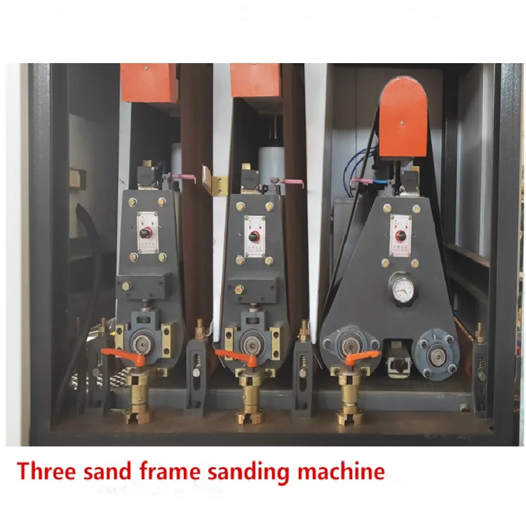 High Efficiency Woodworking Wood Brush Belt Sander Sanding Machine For Furniture Processing