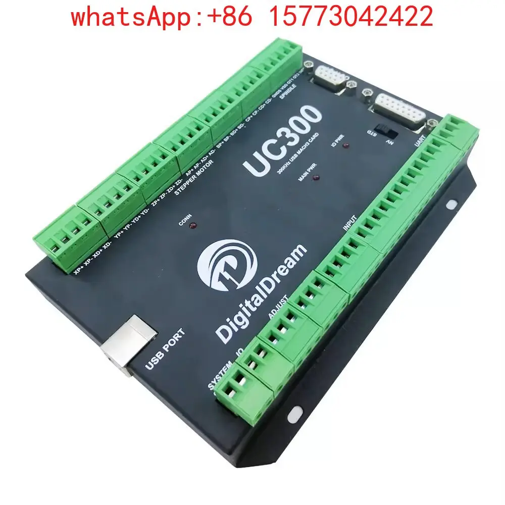 USB engraving machine motion control card numerical control controller mach3 UC300 3/4/5/6 axis milling cutter