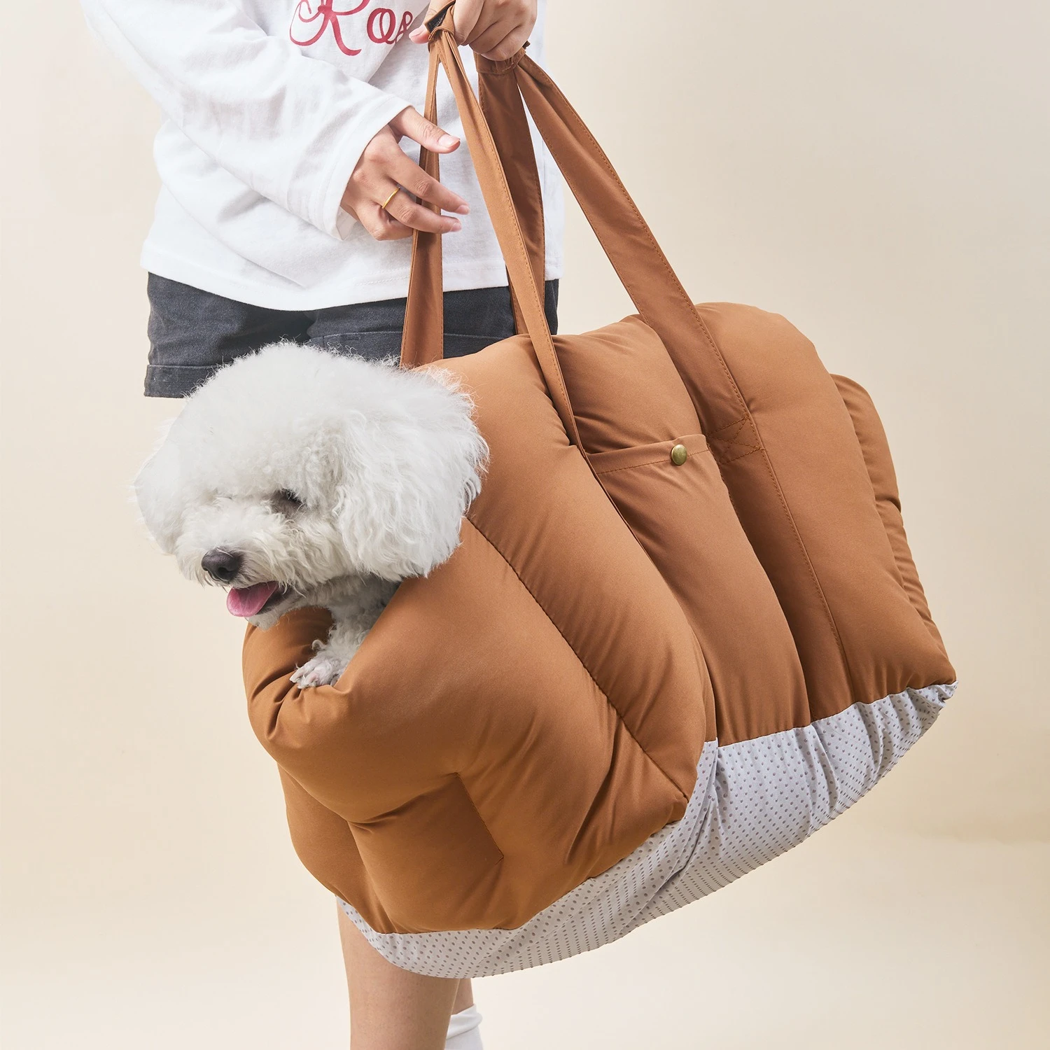 Pet travel portable car nest front passenger dog seat