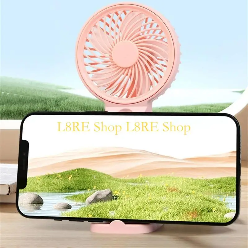 

L8RE Handheld Охлаждающий вентилятор Регулируемые скорости USB.