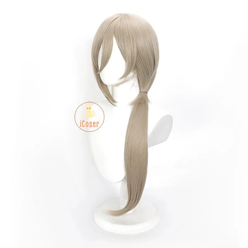 Anime My Happy Marriage Kiyoka Kudou Cosplay Wig Light Blond Long Hair Purple Hair Rope Miyo Saimori Halloween Party Women Men