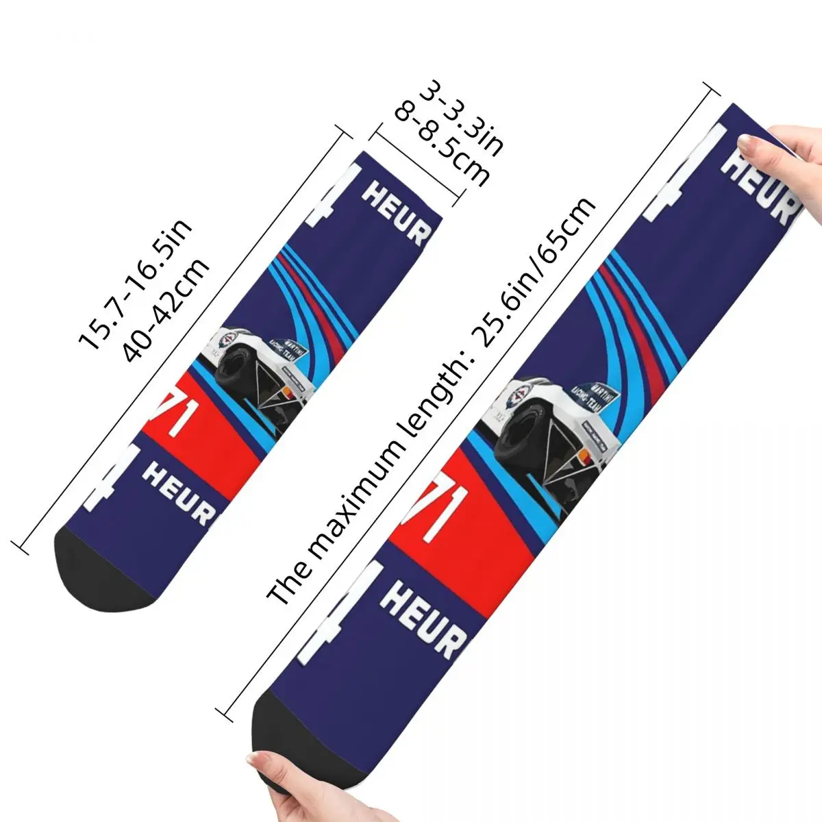 Car Racing Porsche 917 Martini Racing 1971 Men Women Socks Cycling Novelty Spring Summer Autumn Winter Stockings Gift