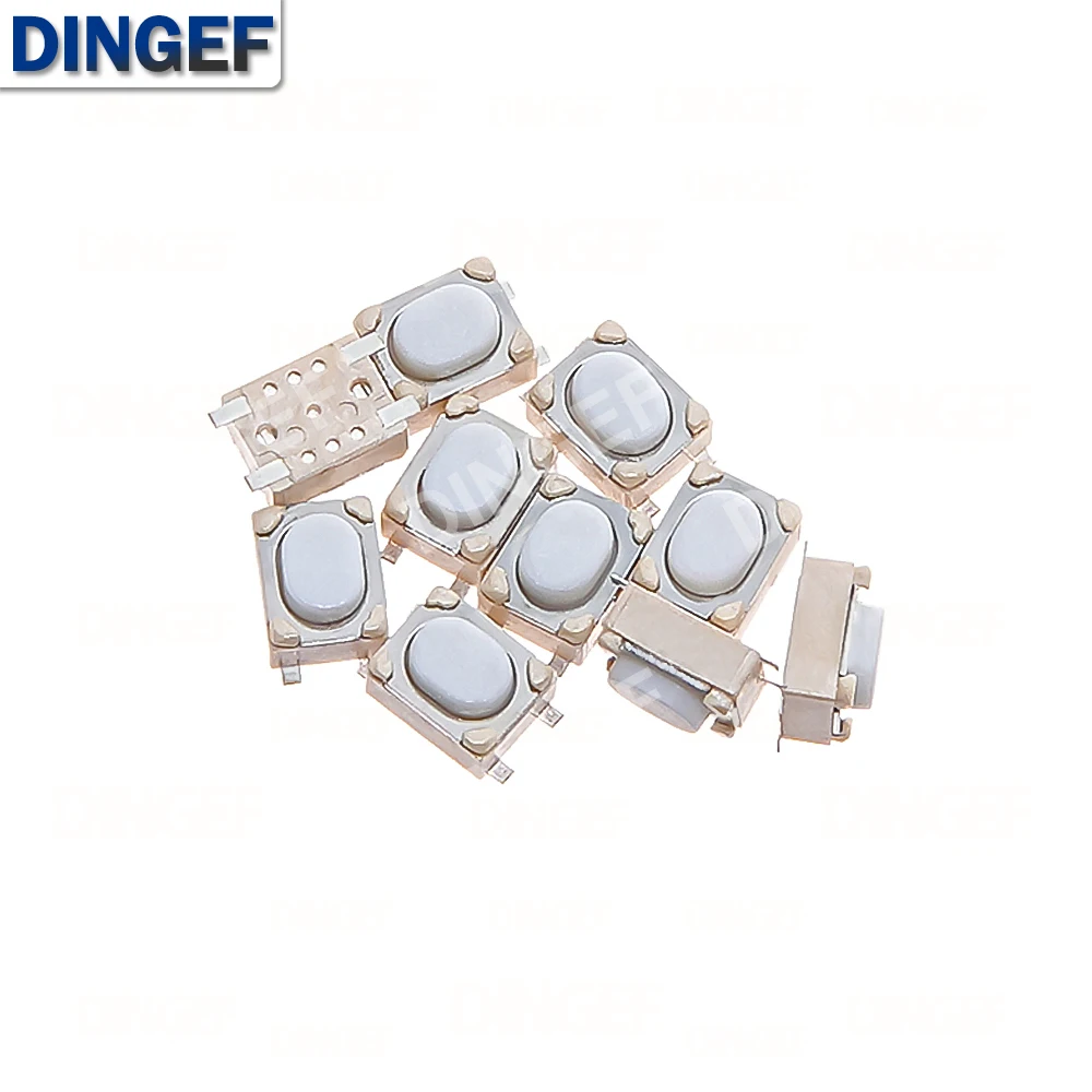 100PCS 4Pin 3X4X2.5…