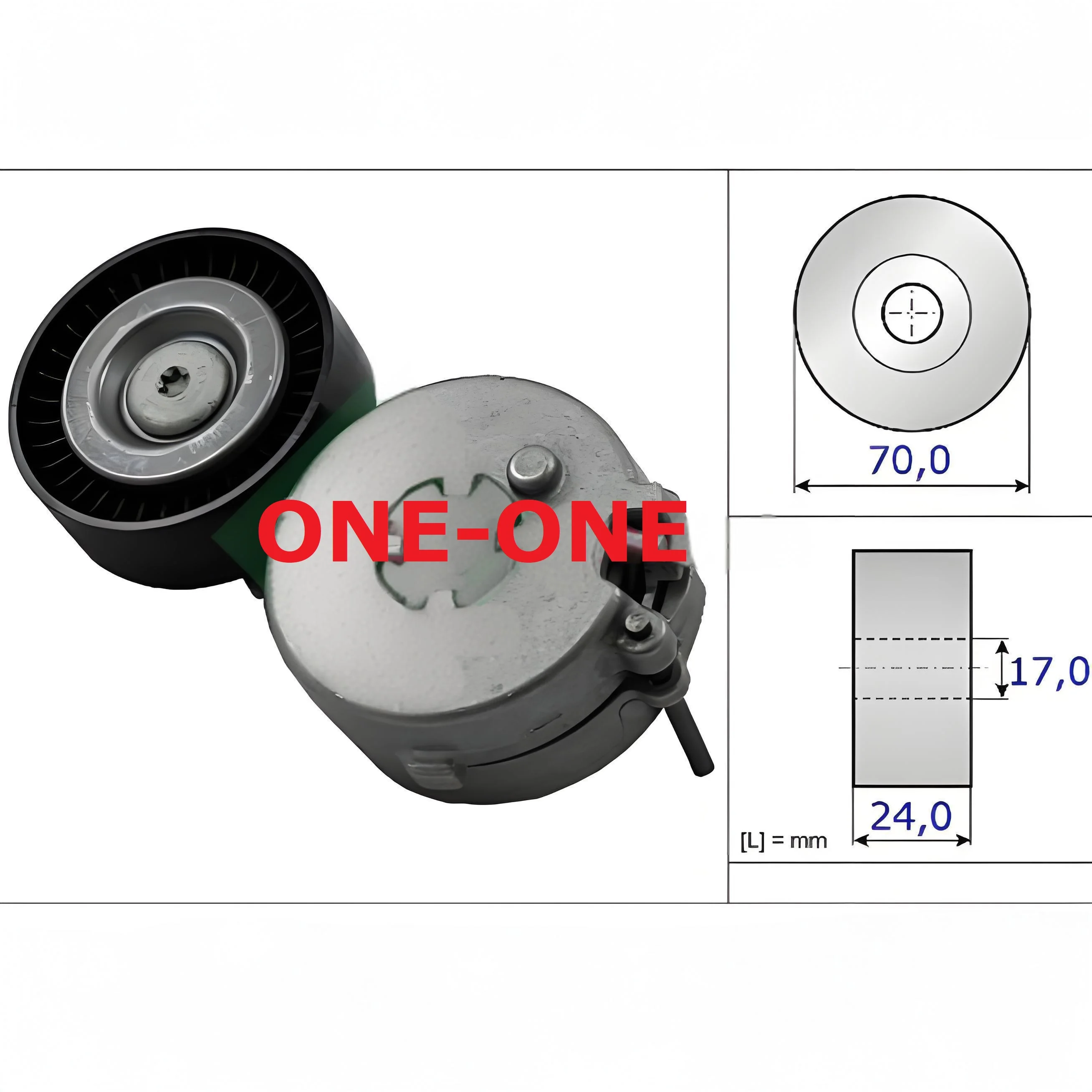 

HNROCK BRAND NEW Alternator tensioners 06H903133F FOR Audi B8/Q5/2.0T