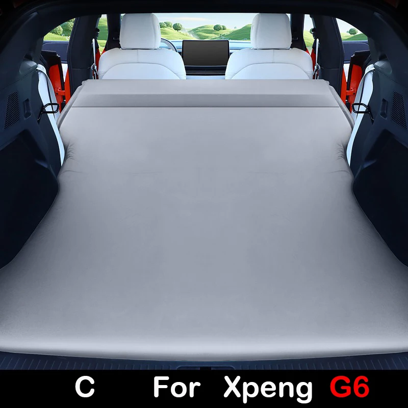 Opblaasbaar luchtbed voor Xpeng G9 G6 Autoreisbed met luchtpomp Tourbed Outdoor Camping Accessoire Slaapmat voor volwassenen - afbeelding 1