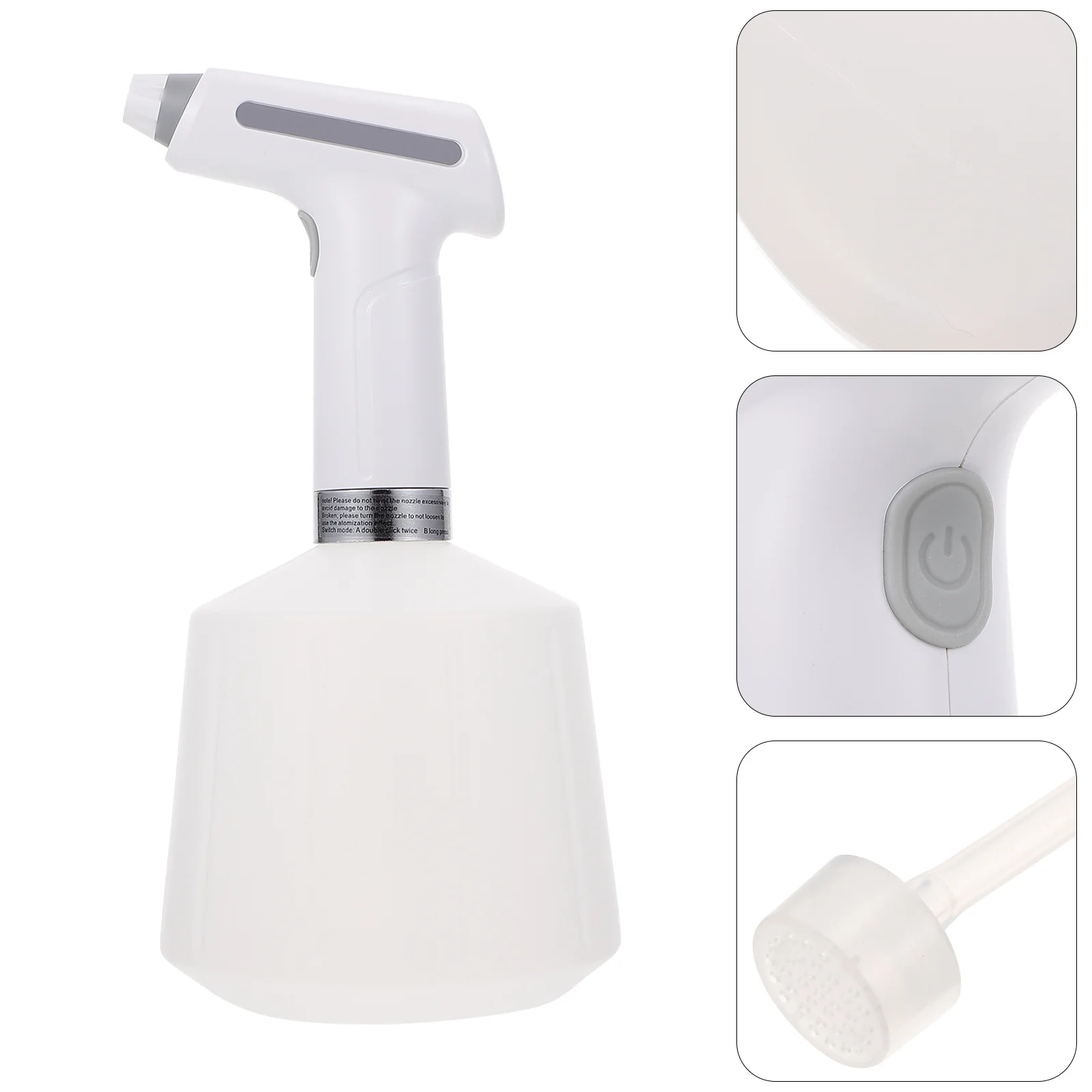 

1pc Electric Sprayer Large Capacity Usb Rechargeable Portable Watering Can For Garden Home Cleaning Plastic Kettle Gardening