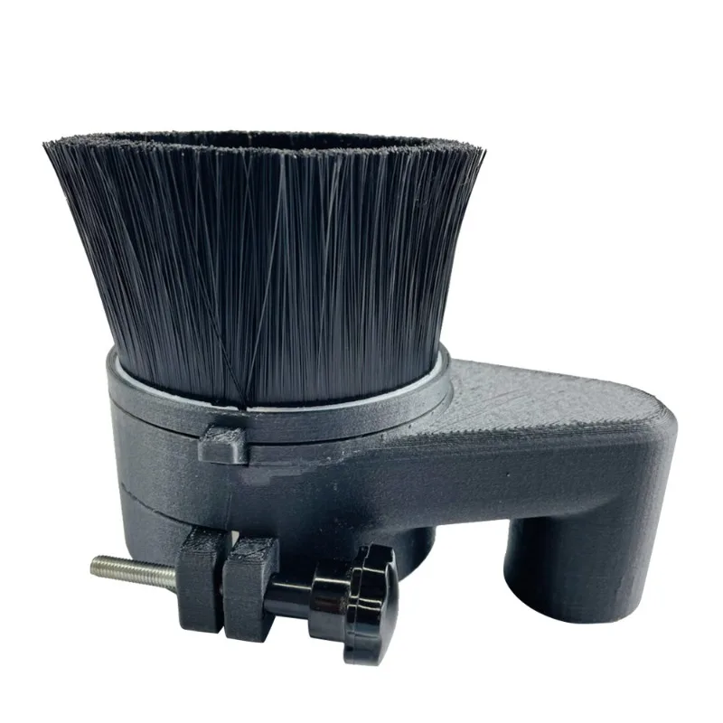 1Pcs is suitable for CNC micro engraving machine spindle vacuum cover dust removal high strength silk brush removable dust