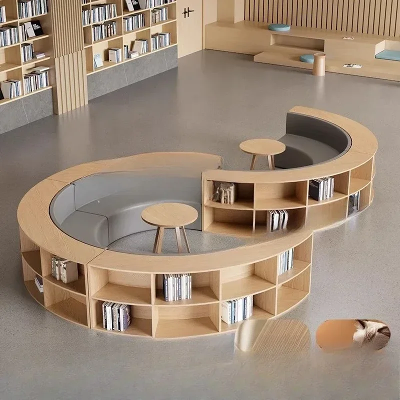 

Reading room storage sofa, bookcase