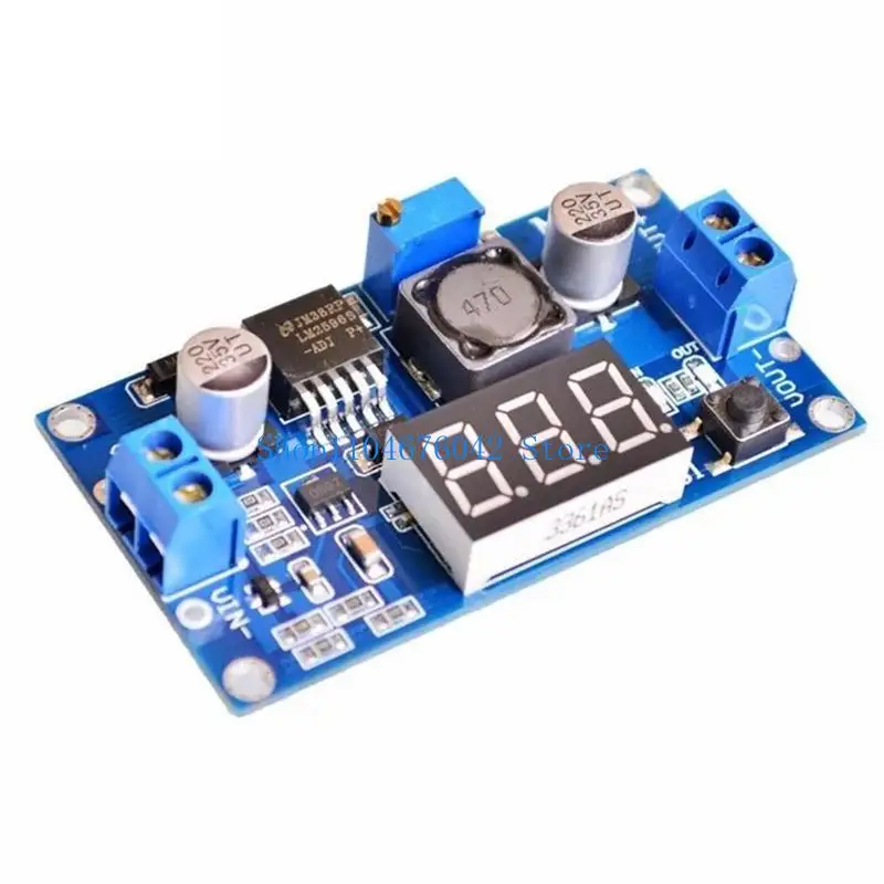 5asd إلى تنحى وحدة الطاقة منظم الجهد مع LED الفولتميتر ديس