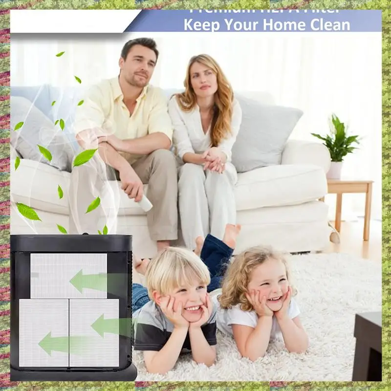 6PCS Replacement HEPA Filters R For Honeywell HPA300 HPA200 HPA100 Air Purifiers Filter HPA300 HPA090 HPA250 Series Accessories