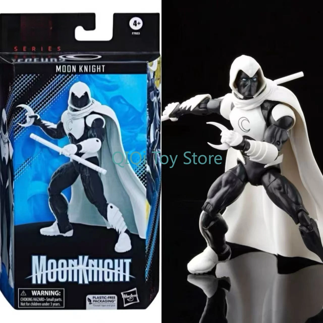 

В наличии Hasbro 6-дюймовая подвижная кукла в стиле комиксов Moonlight Knight