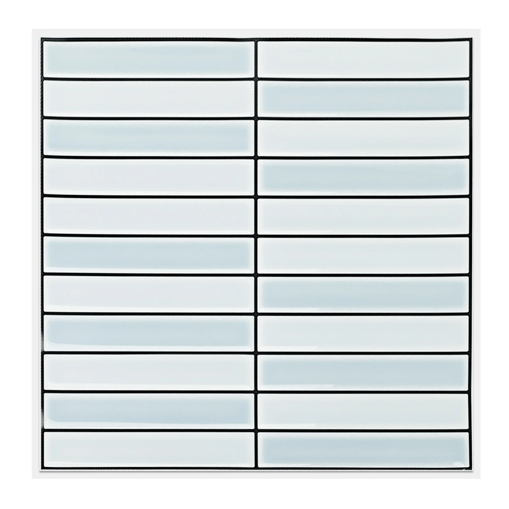 

Wall Stickers Peel and Stick 3d Vinyl Wallpaper Bathroom Kitchen Backsplash Wall Decals 10 Sheets