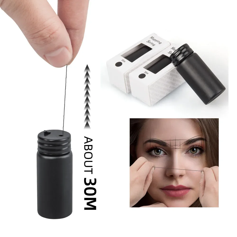 

30m Microblading Pack Mapping Pre-Ink String Eyebrow Makeup Dyingliner Thread Semi-permanent Positioning Measurement Tool