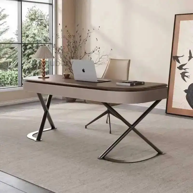 Drawer Storage Office Modern Desks Computer Wooden Table Computer Desks Study Height Writing Escritorios De Ordenador Furniture