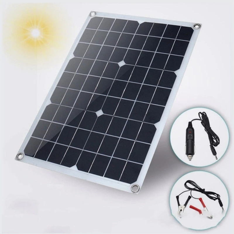 20W 18V Monocrystalline Solar Photovoltaic Panel Environmentally Friendly Portable Solar Charging Panel Solar Panel