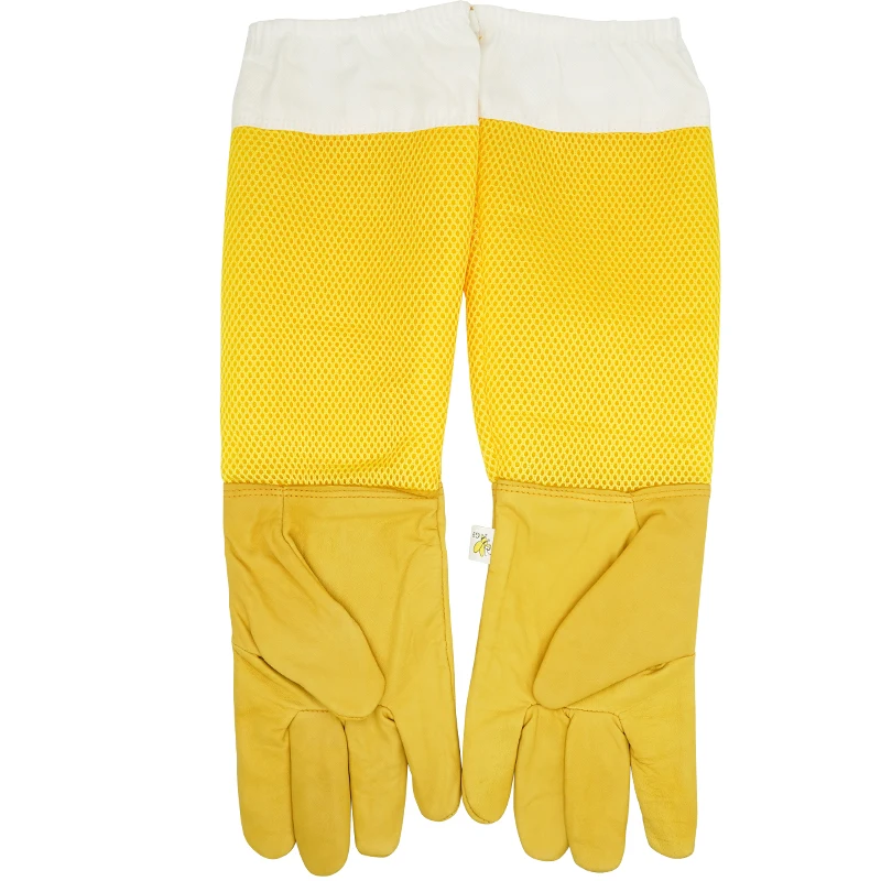 Imker-Imkerei-Handschuhe, Schutzhüllen, belüftet, professionell, Anti-Biene für die Imkerei, Imker verhindern Bienenstock-Werkzeuge