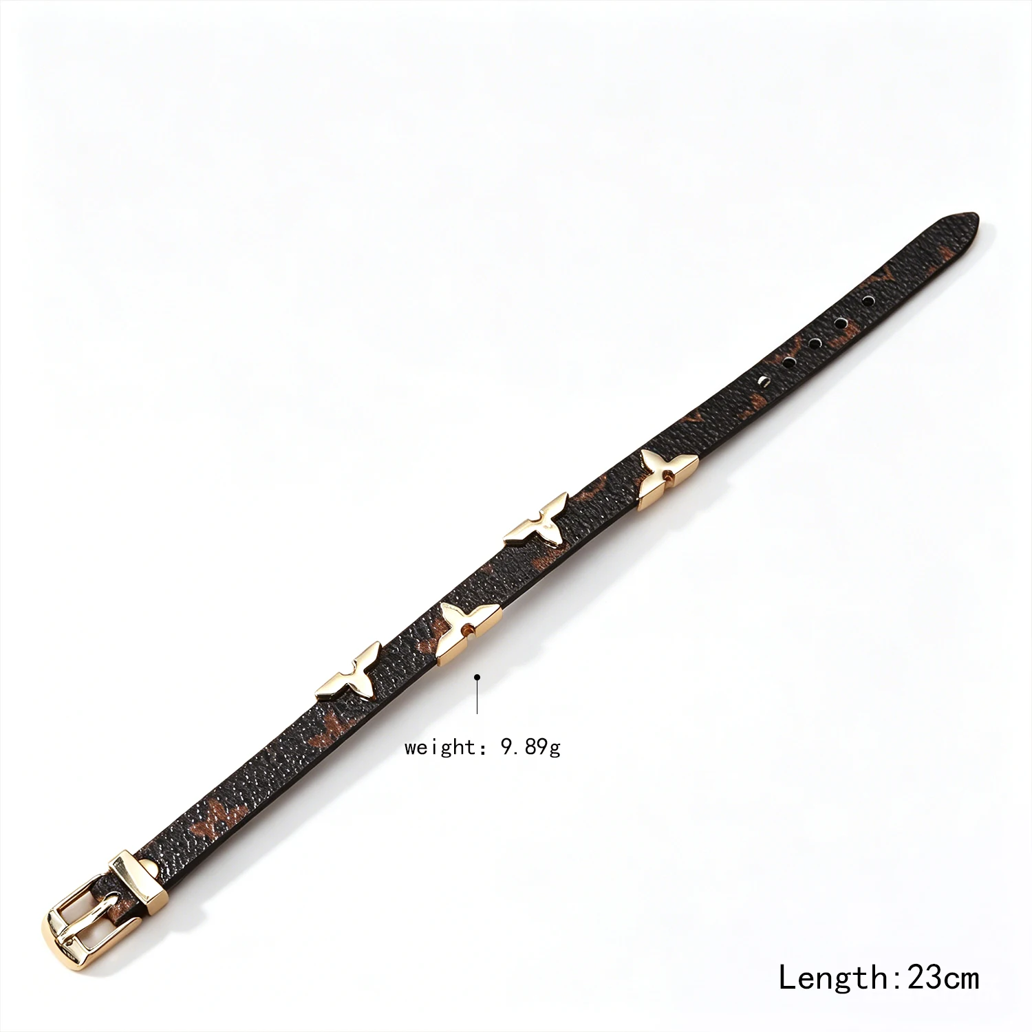 1. Damen-Armband, mehrfarbig, gestreift, schmal, mit glatter, glänzender Oberfläche, elegantes Handgelenksaccessoire für Dates und Abendveranstaltungen. – Detail 3
