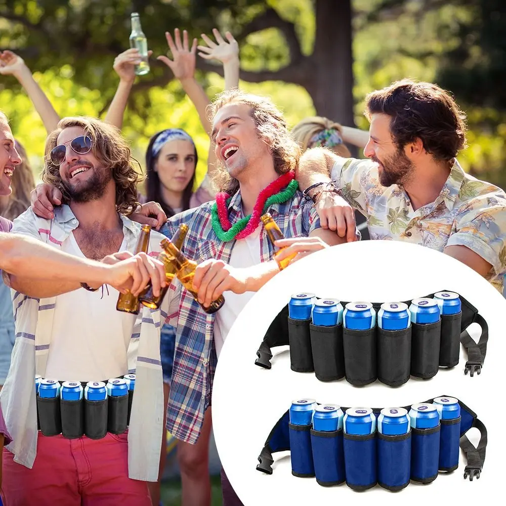 حزام البيرة، 6 عبوات من حامل حزام البيرة قابل للتعديل، حامل خصر بيرة أكسفورد للرجال والنساء #1