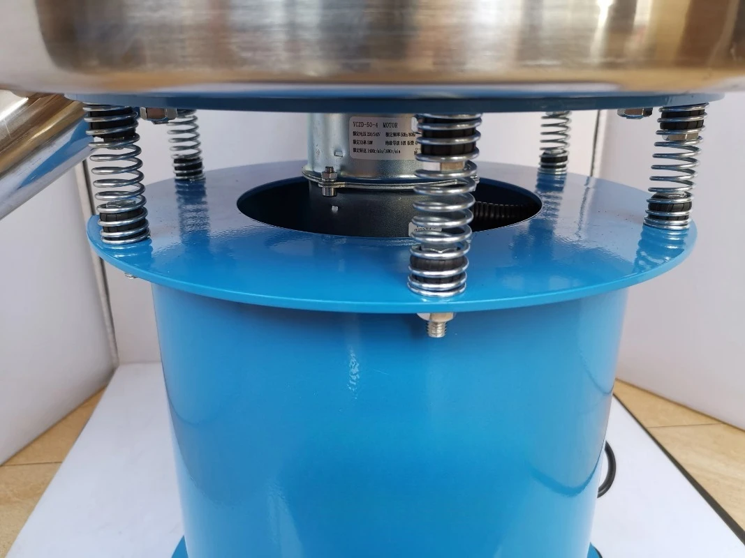 400mm model electric Vibration screen machine, sieving powder machine, Electrostatic spray powder Vibration screening machine