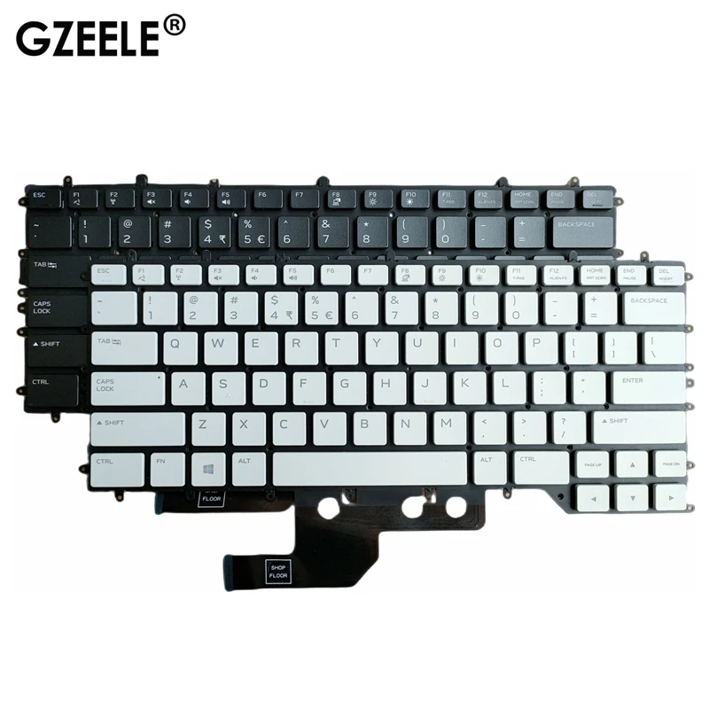 Imagem -02 - Backlight Teclado dos Eua para o Dell Alienware Área 51 M15 r2 M17 r3 M17 R22023 Ano m r2 15 r4 006t78