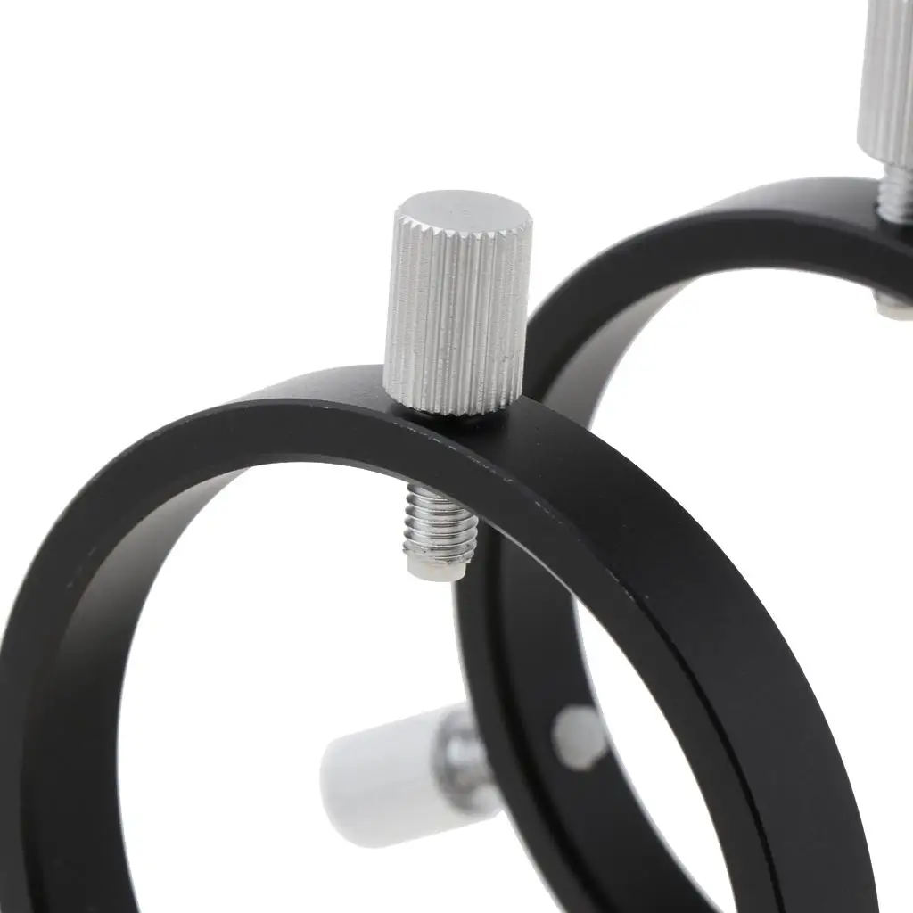 Immagine 7: Staffa per cannocchiale con puntatore regolabile 7x50 per telescopio nero (stampato 3D)