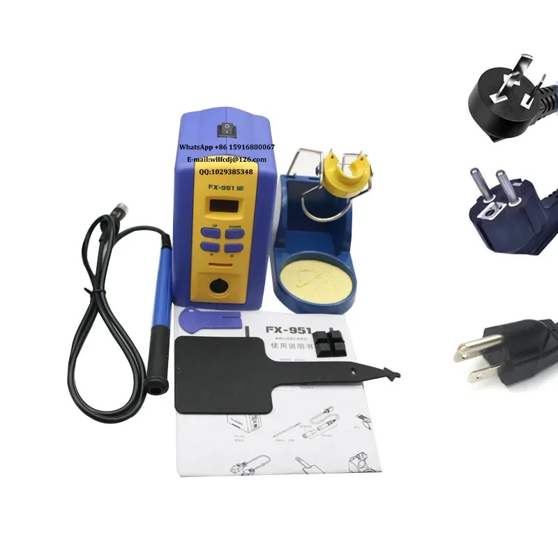 

FX 951 Digital Thermostatic Soldering Station Solder Electric Soldering Iron 220V 75W Automatic Sleep