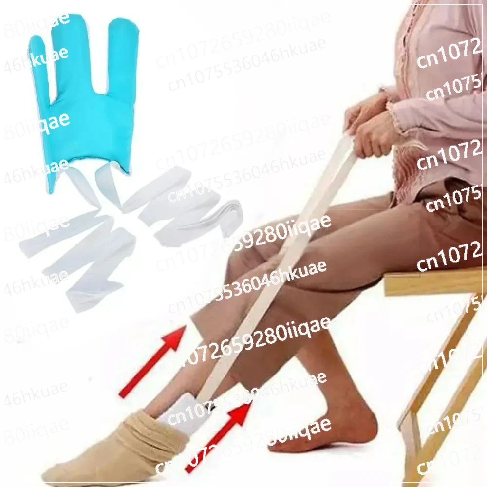 No Blending Stretching Stocking Helper Sock Aid Brace for Pregnancy Putting On And Taking Off Clothing Easier Sock Aid Kit