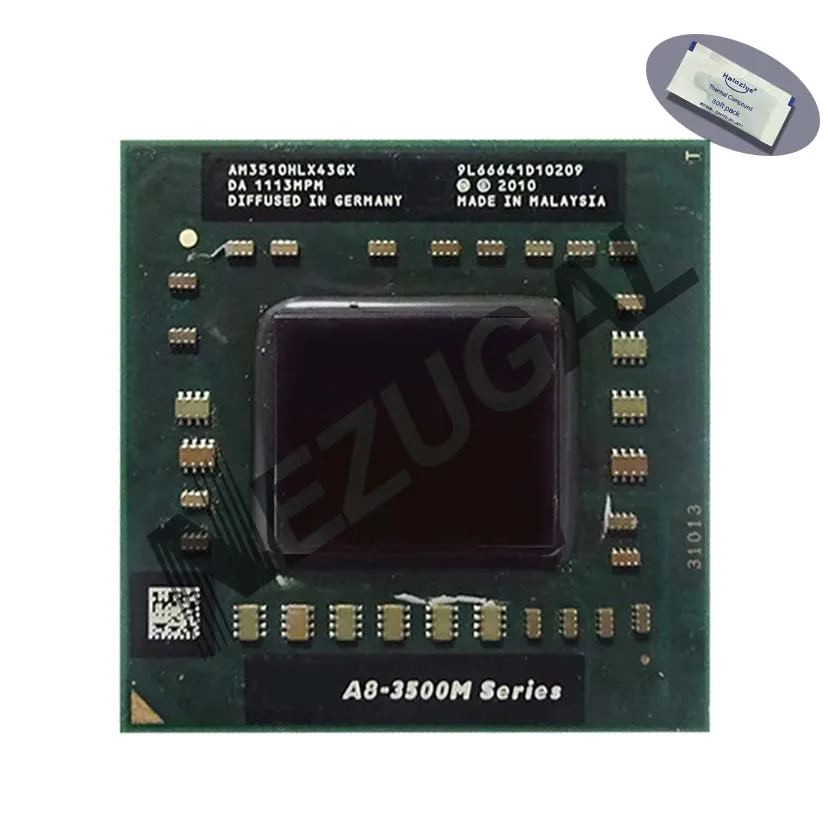 A8-3510MX A8 3510MX AM3510HLX43GX 1.8 Ghz Quad Core 4M 45W Socket FS1 CPU processor