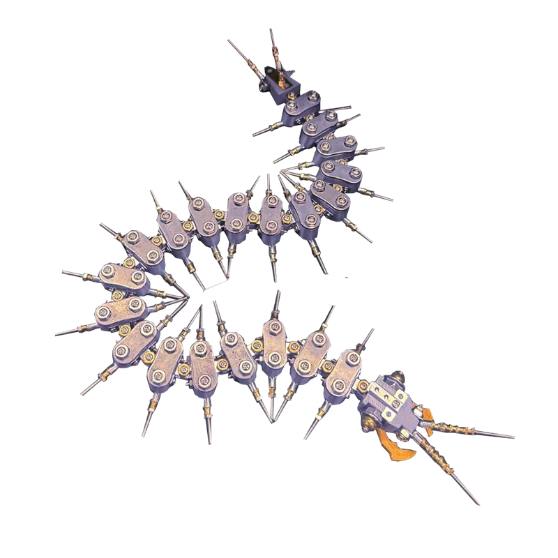 

Steampunk Mechanical Insects 3D Puzzle Centipede Metal Model Kit DIY Assembly Toy for children Adults Gifts
