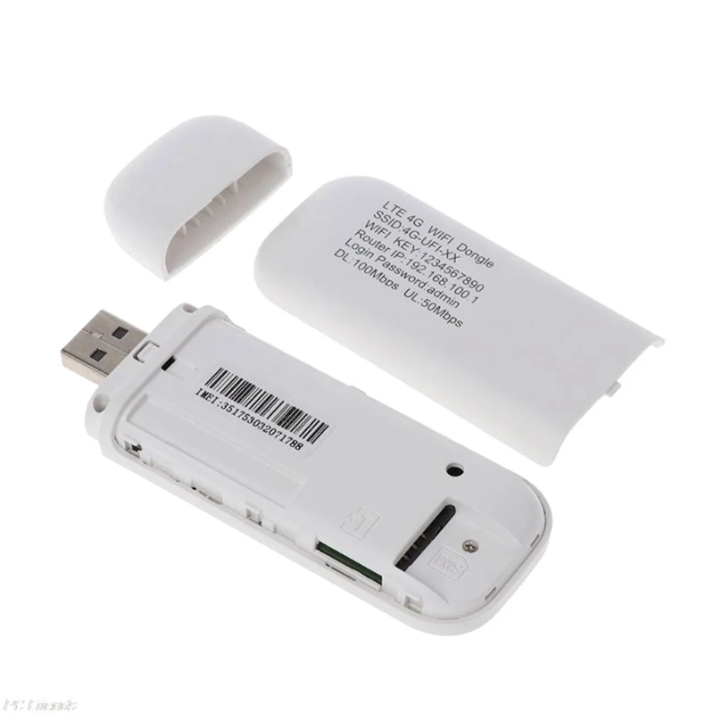 Модем 4G LTE FDD 3G WCDMA UMTS USB-ключ WIFI Stick Дата Широкополосный доступ со слотом для SIM-карты (европейская версия)