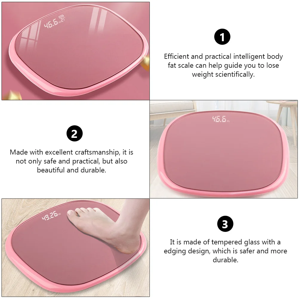 

Интеллектуальное стекло для тела, домашний фитнес, весы для управления жиром, фитнес-управление, светодиодный дисплей, измерительный инструмент, трекер для весов жира, здоровья