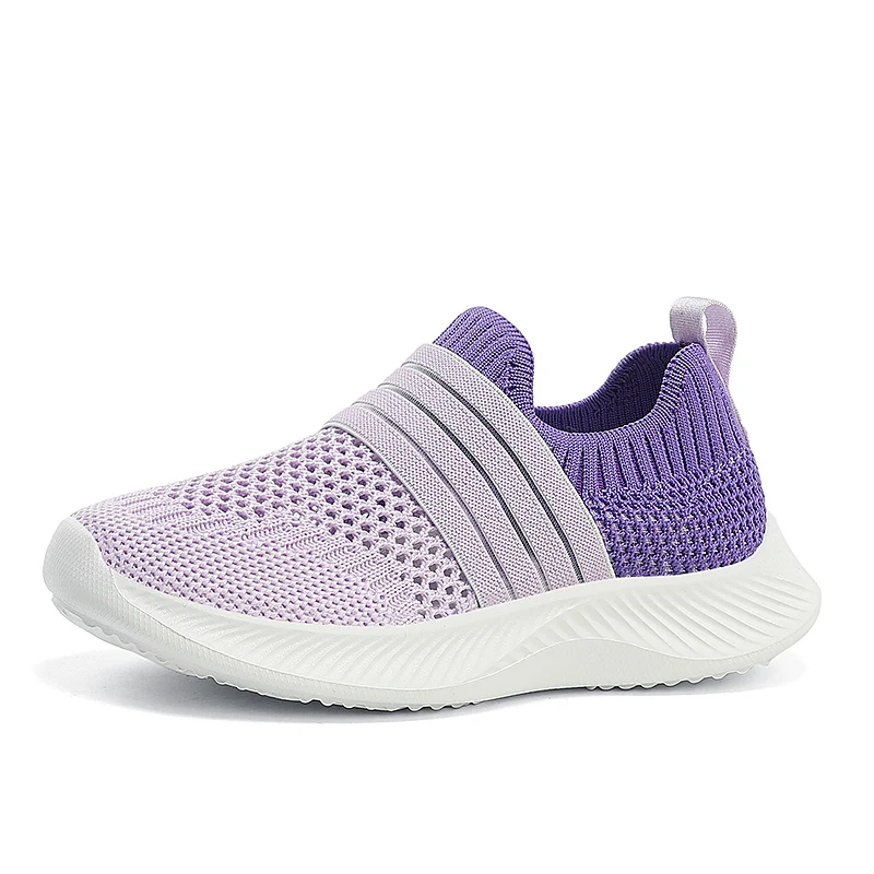 

Summer Daily School Leisure Shoes Kids Hollow Fine Mesh Wear Resist Foam Sole Anti Abrasion Outdoor Running Footwear