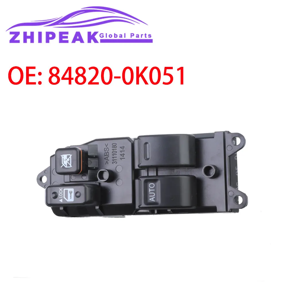 Electric Power Window Control Switch Lifter Button 848200K051 84820-0K051 For Toyota Hilux Pickup Truck 2004-2012 Car Parts