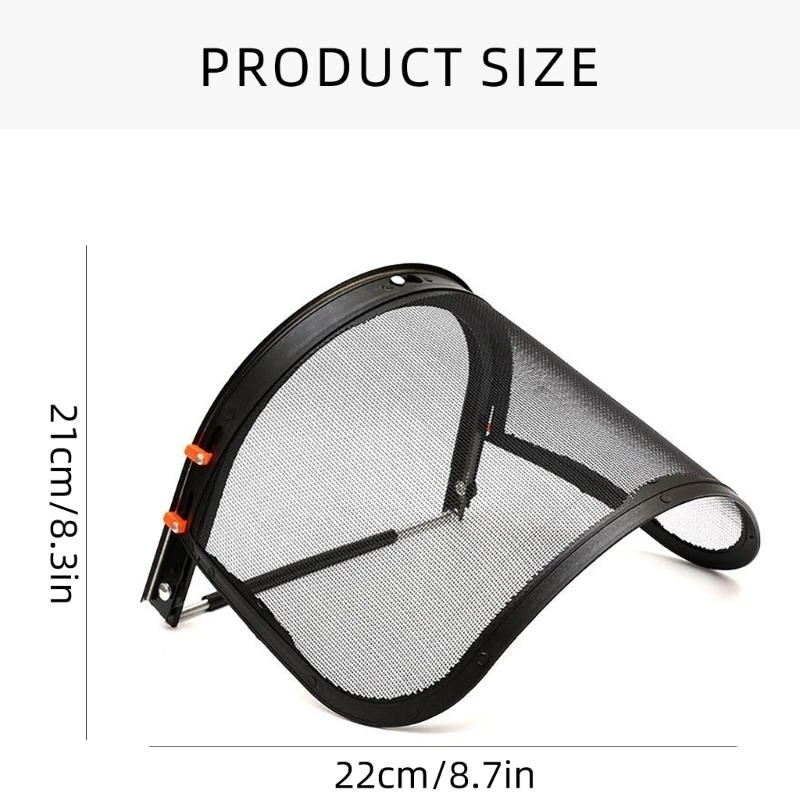 Bouclier sécurité journalisation du jardin avec support pour protections casquers Transparent Designs Shield