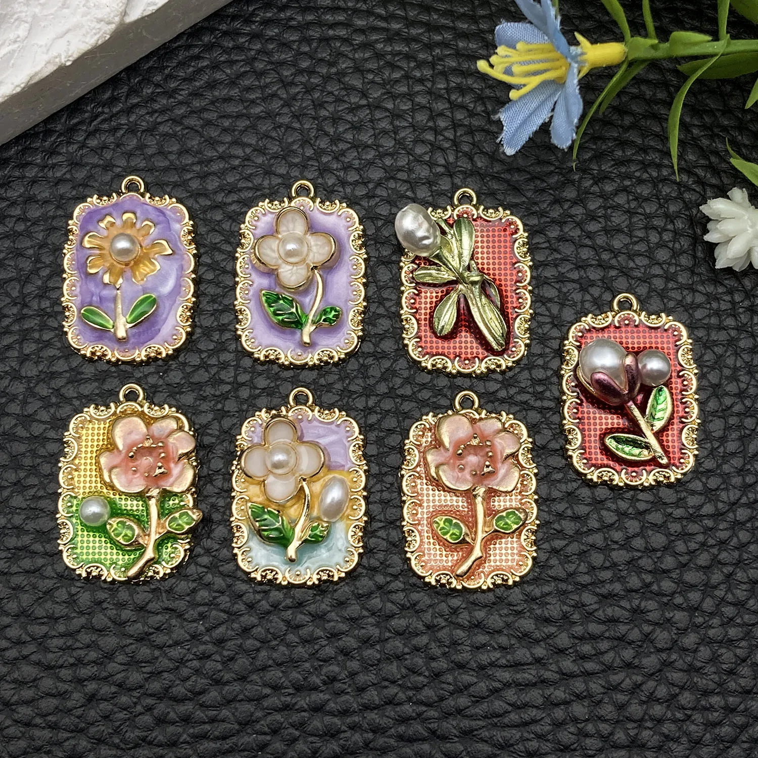 4/5/7pcs Colorful Enamel Oil P - Photography Art review and price