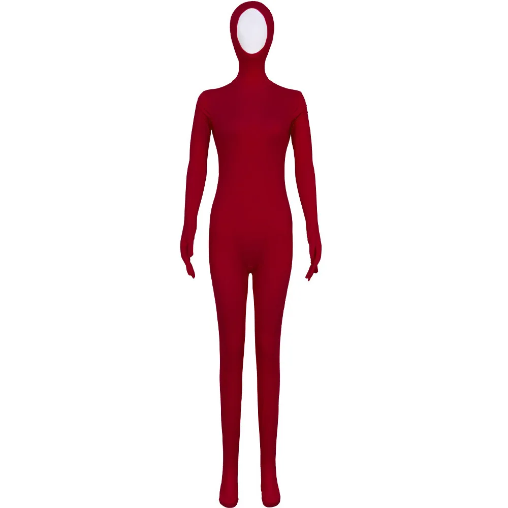 

Men Women Zentai Suit Open Face Catsuit Halloween Carnival Costume Adult Kids Cosplay Bodysuit Jumpsuit Dance Unitard Dancewear
