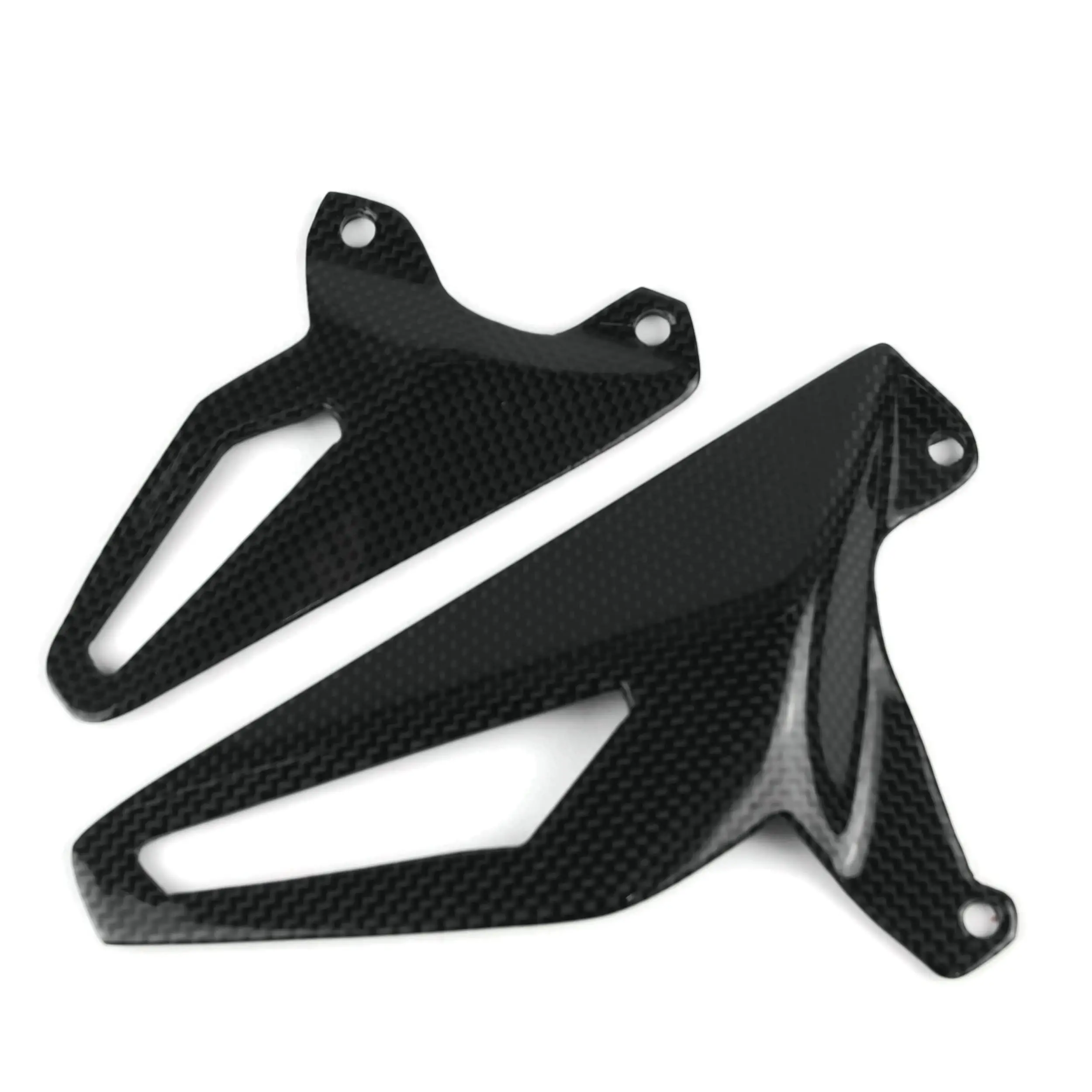 

For DUCATI PANIGALE V4 V4S V4R V2 Streetfighter V4/S V2 Carbon Fiber Accessories Motorcycle Heel Guard Protector Foot Wing Rears