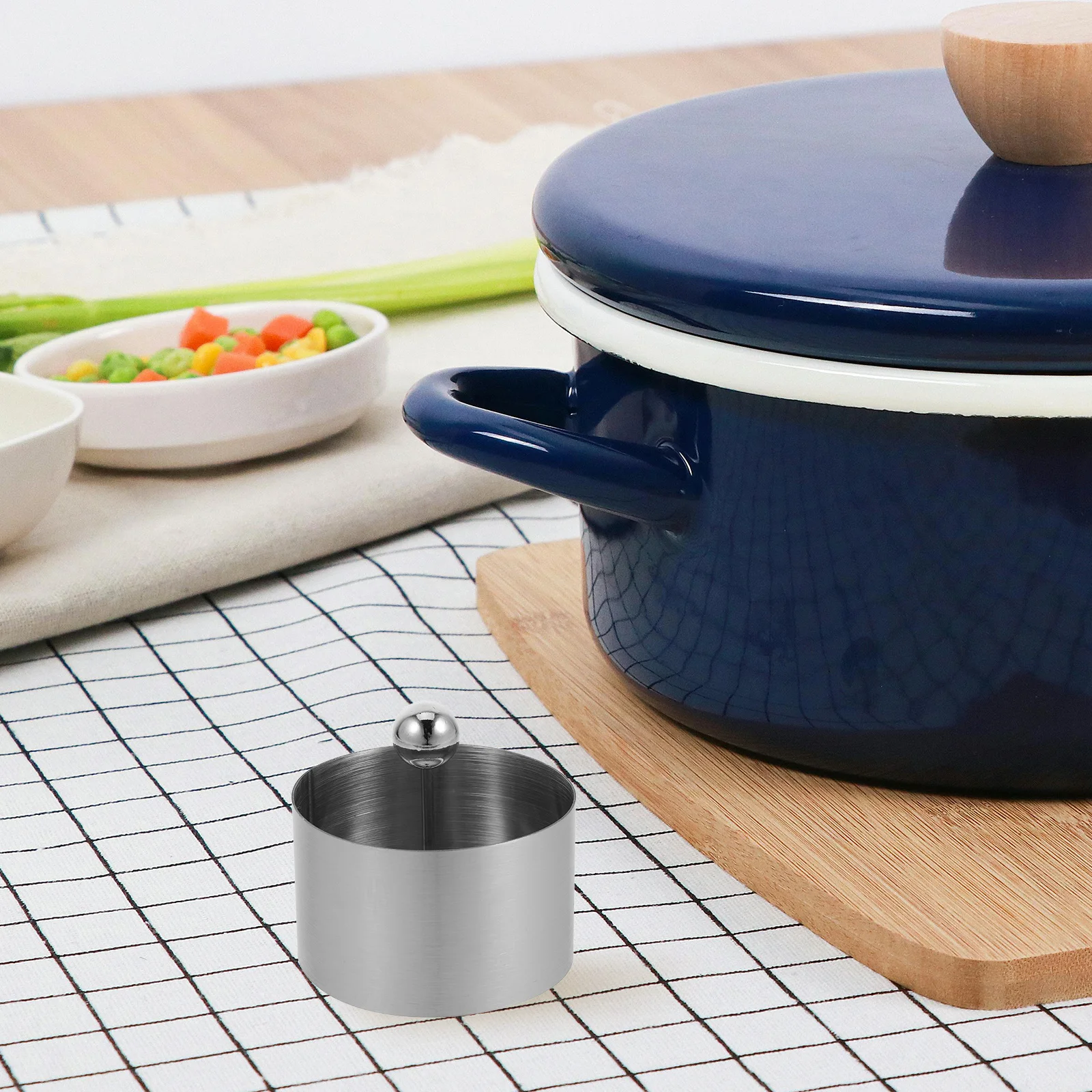 Kalte Schale Form Edelstahl Runde Lebensmittel Grade Antihaft Kuchen Ring Mousse Dessert Shaper Küche Utensil Kochen Werkzeug