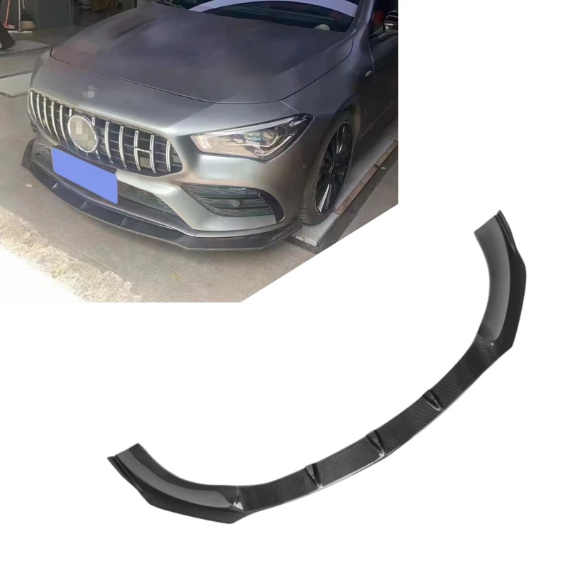 

FD style carbon fiber front lip For Mercedes Benz CLA Class W118 Sports 2020 2021 2022 2023 W118 carbon fiber car bumpers