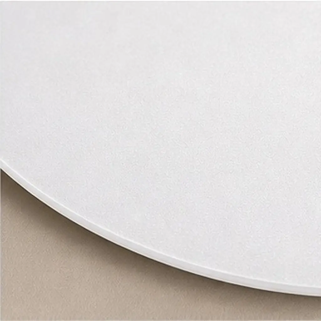 Round Ceiling Light Diffuser Acrylic Frosted White 9.25 Diameter 0.04 Thick Acrylic Shade Ceiling Lampshade Diffuser Disc