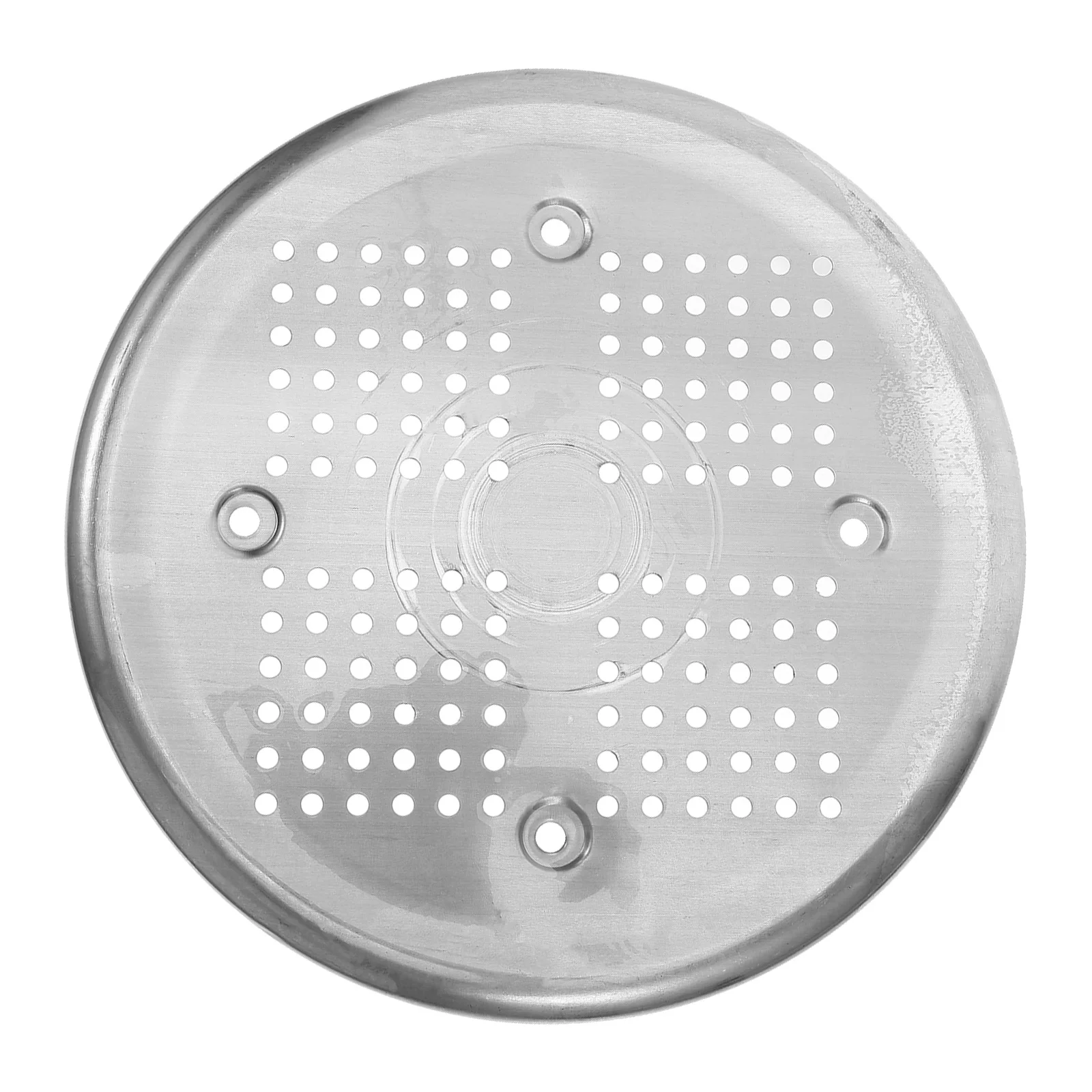 Assento de Substituição para Banqueta de Aço Inoxidável, Parte de Assento Redonda de 11,4 Polegadas para Café, Cantina e Sala de Jantar