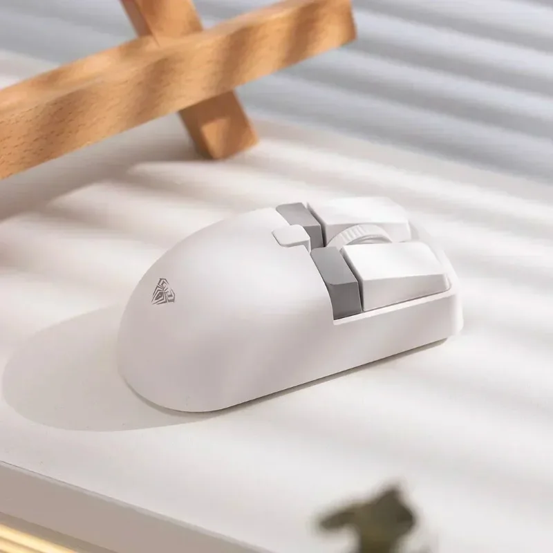 Aula SC320 2.4G Gaming Mouse Wireless Sensitive Dual Mode Rechargeable 4000dpi Bluetooth Mouse Cute Customized Player Gifts