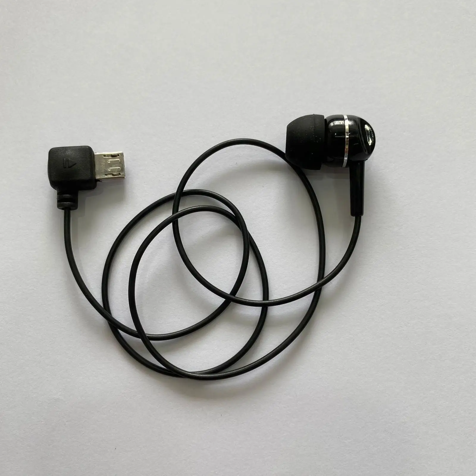 Single Side Mono Wire Earphone for PC Laptop USB 5 Pins Port in Ear Only