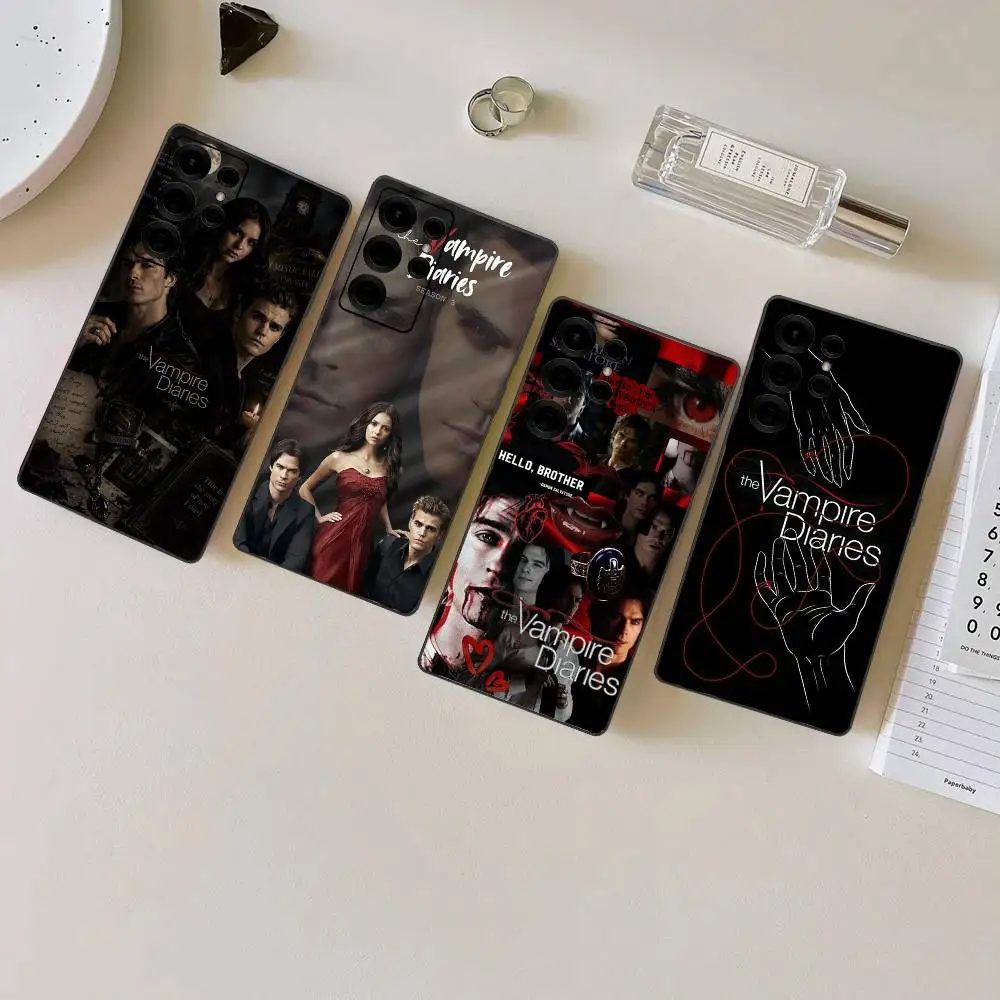 The Vampire Diaries Damon Phone Case For Samsung S 24 fe 25 Ultra plus 20 lite 21 30 22 23 24 22 Ultra 5G Fundas