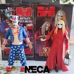 Neca-figura de acción del capitán Spaulding, modelo de figura de acción del 20 ° aniversario, regalos de juguete, 39936, Otis Neca 39935, 1000