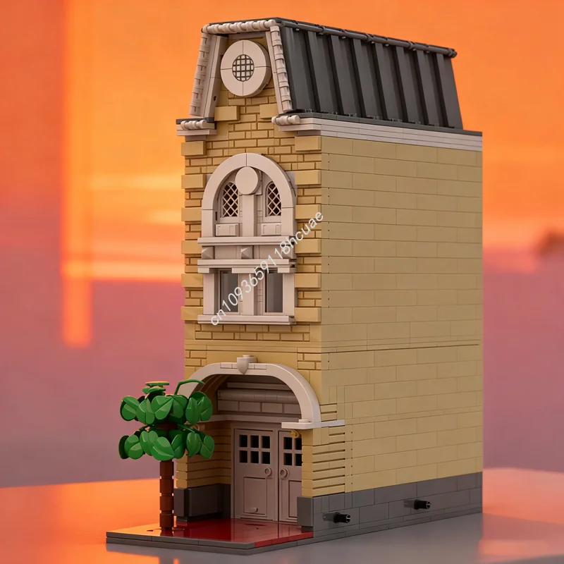 

971pcs MOC Magic Kingdom Small Emporium Model Building Blocks Architecture DIY Creative Education Brick Christmas Gifts Toy Kids