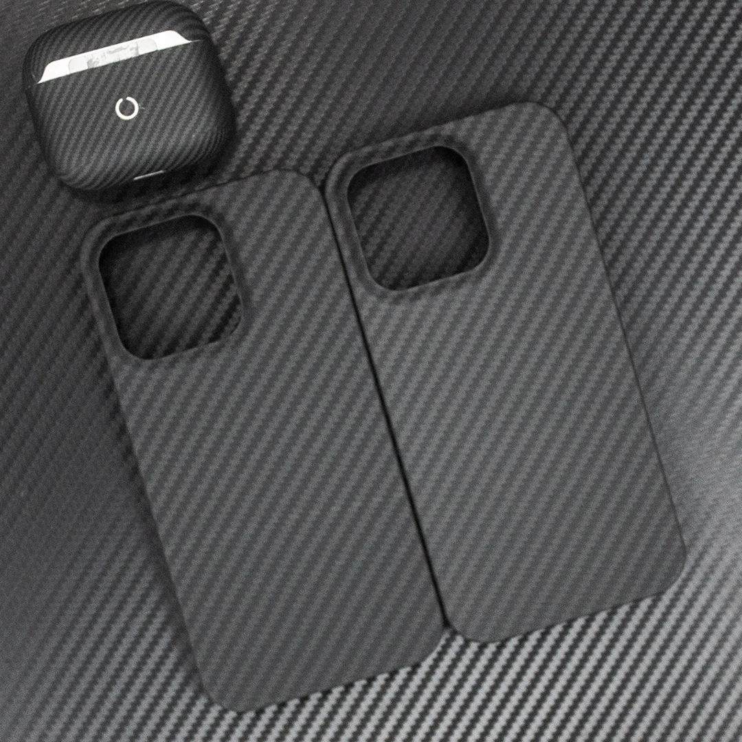 ACC-funda de fibra de carbono Real, carcasa de aramida ultrafina, anticaída, para Iphone 14, 13 Pro Max, 12Pro Max