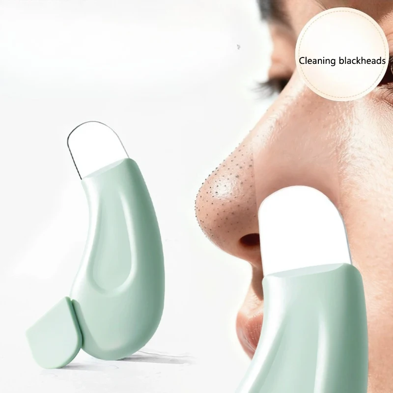 1pc Professional Blackhead Removal Tools, Nose Blackhead Remover, Green Blackhead Remover, Facial Scraper, Deep Cleansing M
