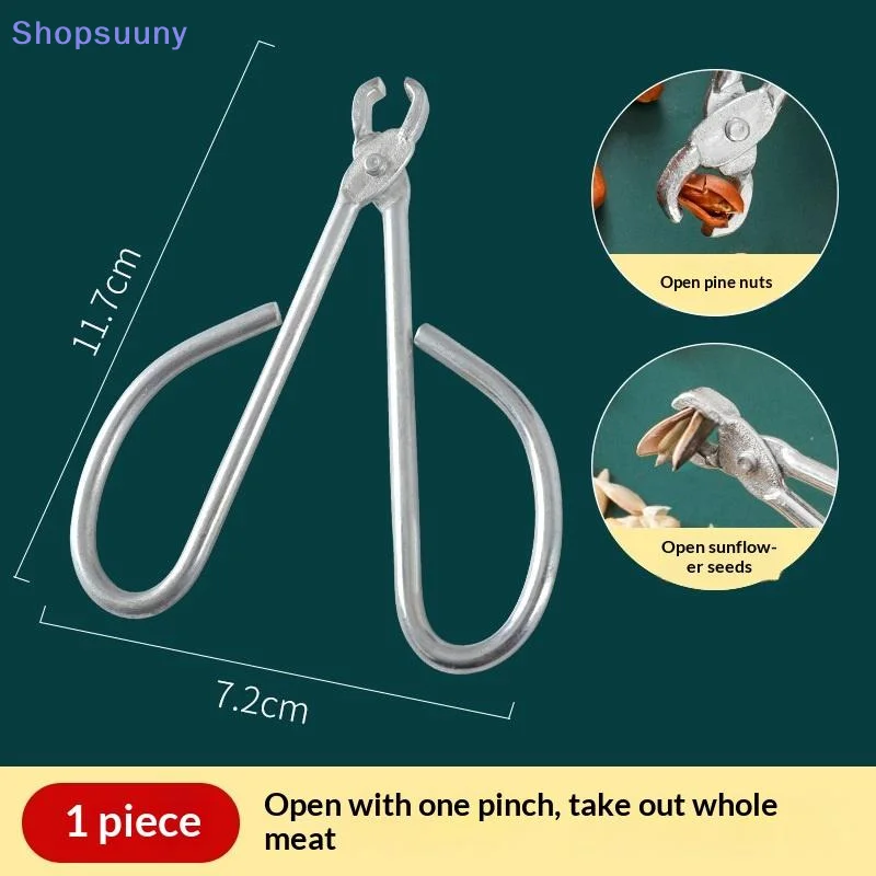 [SU]Labor-Saving Durable Pine Nut Clamp Practical With Pine Nut Pliers Pine Nut Opener Kitchen Gadgets And Accessories[SU]