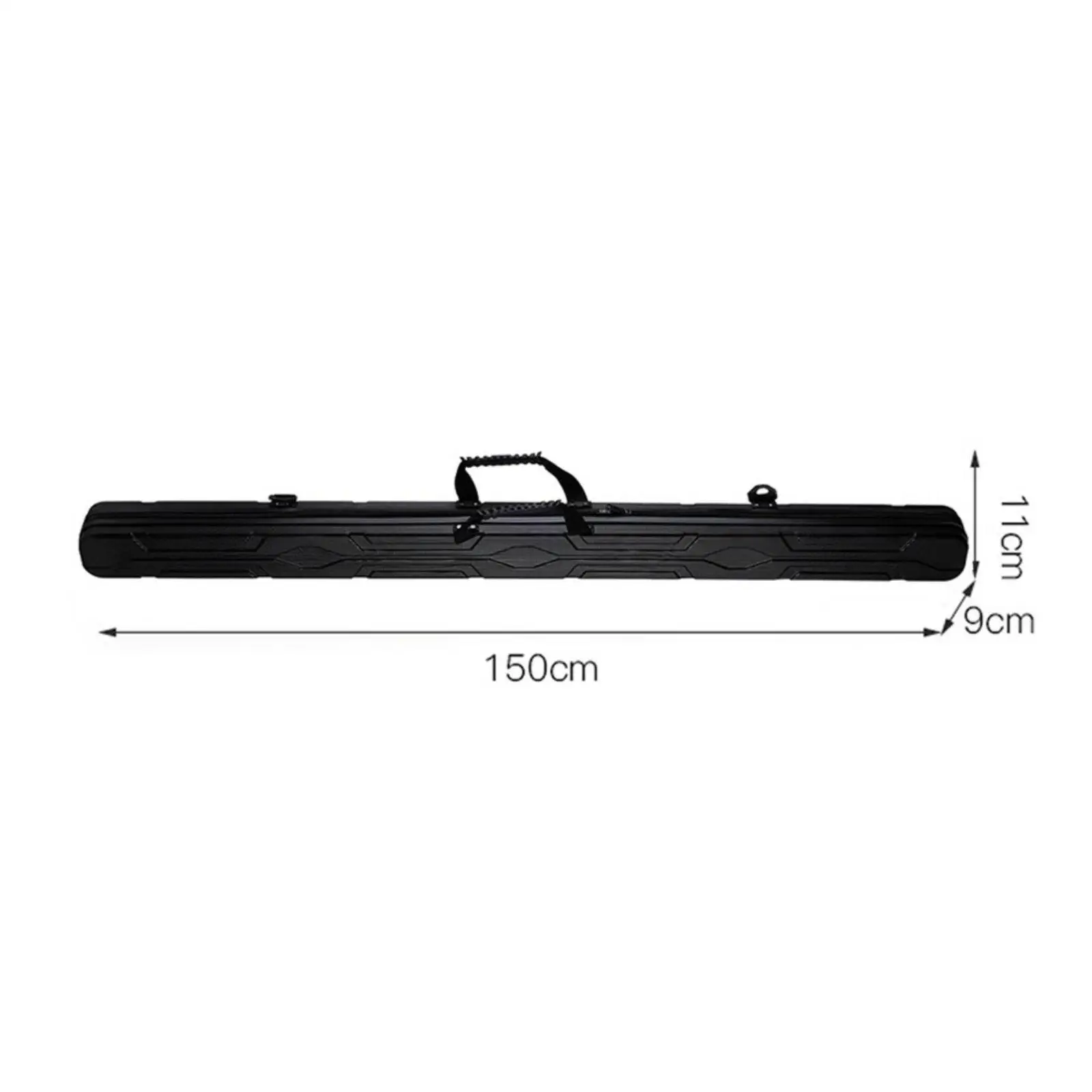 Billiard Cue Storage Case Scientific Partition System Impact Proof Pool Stick Holder Bag for Professional Game Use